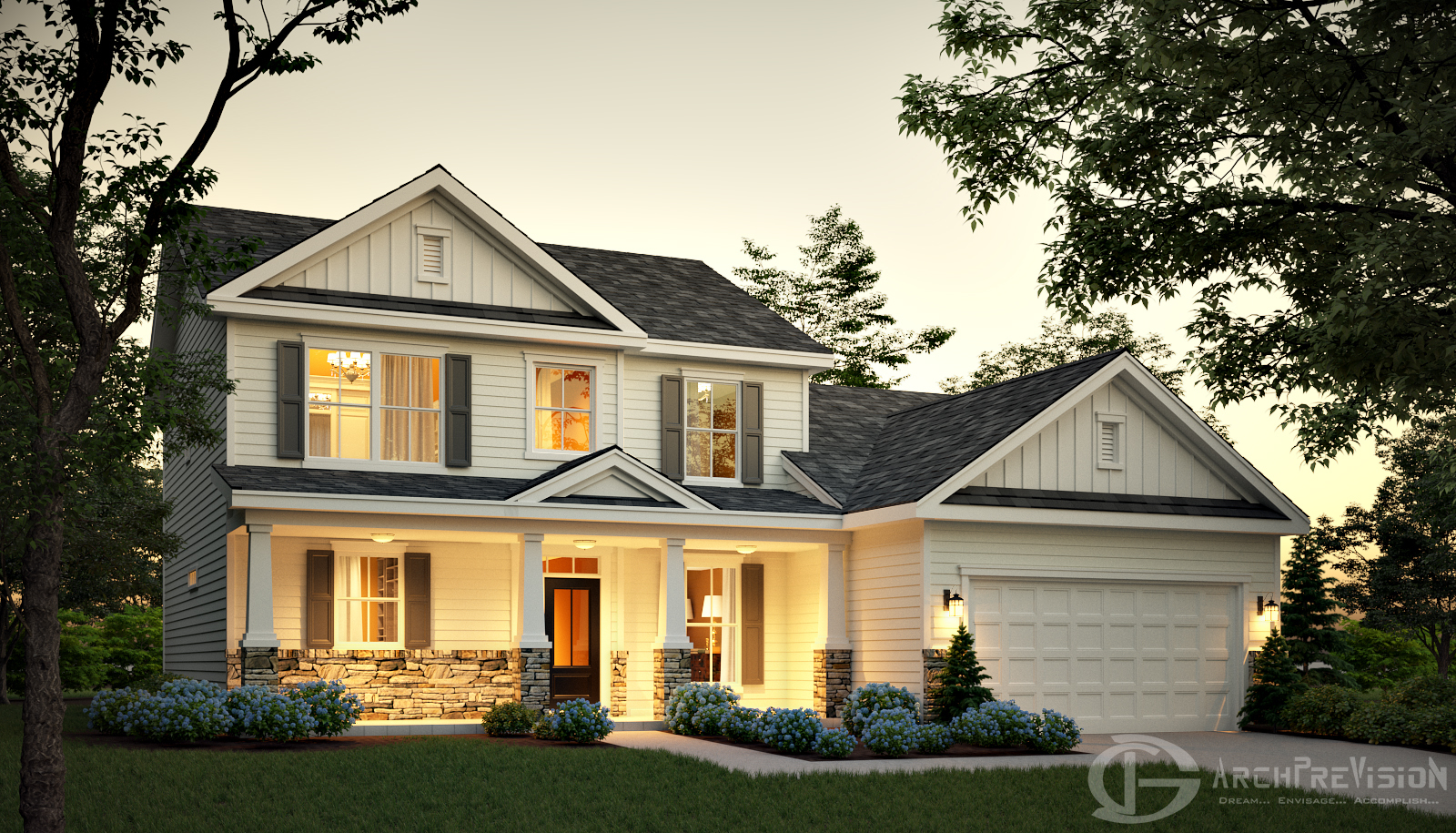 Click image for larger version

Name:	Craftsman Style Residential Exterior Render Dusk.jpg
Views:	99
Size:	1.52 MB
ID:	964936