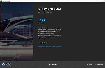 Click image for larger version

Name:	Screenshot - VRAY Benchmark - GPU CUDA - Post NVIDIA Update.jpg
Views:	820
Size:	156.3 KB
ID:	1166689