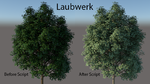 Laubwerk - Linear Workflow setting test