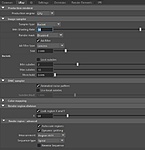 Render Settings without producing noise (even higher than the result in third screenshot)