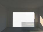 all things behind the glass material disappear