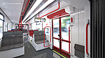 Siemens Avenio for Bremen by Yellow Window - interior overview