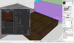 material Preview with Linear workflow enabled (note the color difference in sketchup viewport and vray preview)